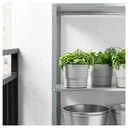 NYPON Plant pot - in/outdoor grey 12 cm