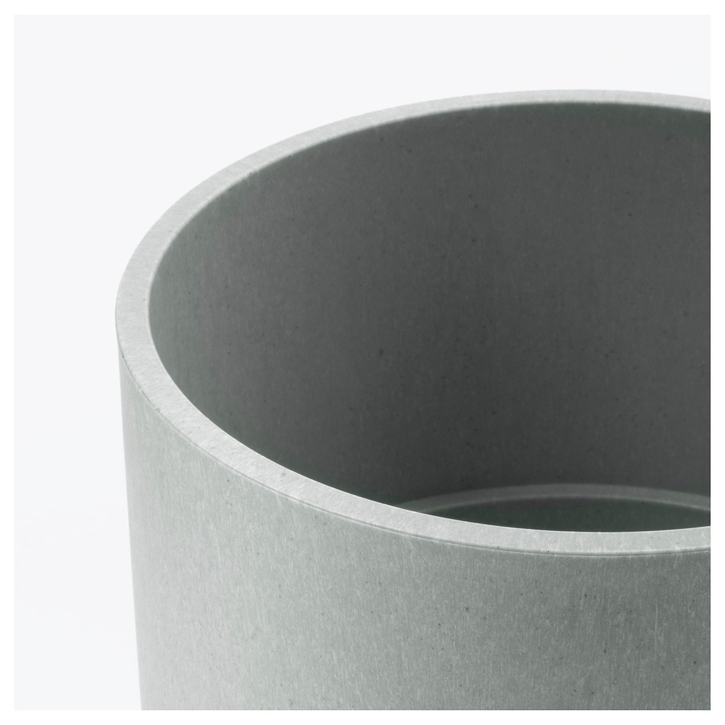 NYPON Plant pot - in/outdoor grey 12 cm