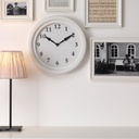 SONDRUM Wall clock - white 35 cm
