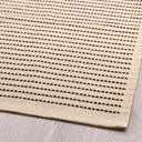STARREKLINTE Rug, flatwoven - natural/black 120x180 cm