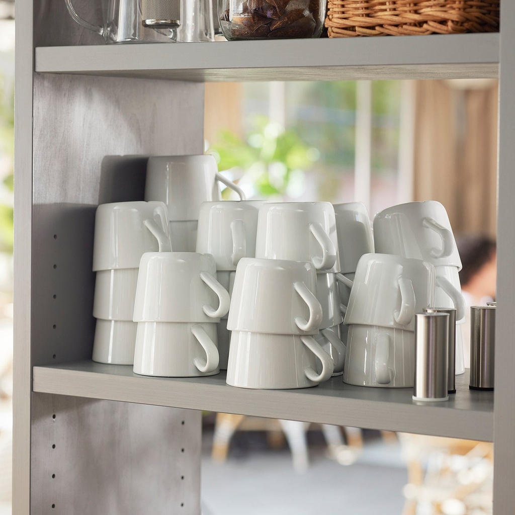 PLATS Salt/pepper shaker, set of 2 - stainless steel