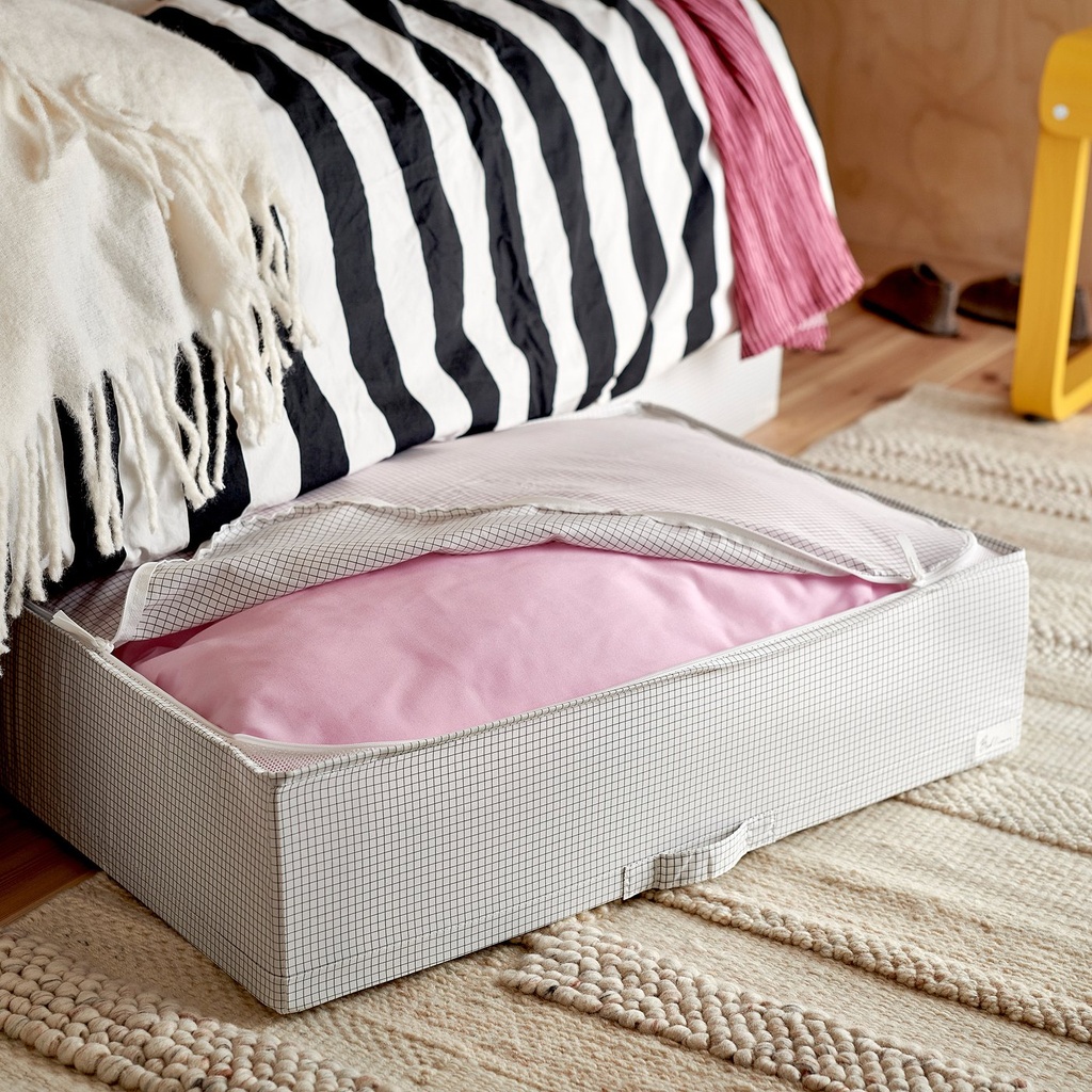 STUK Storage case - white/black 71x51x18 cm