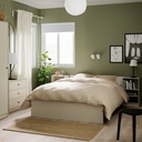 GURSKEN Chest of 3 drawers - light beige 69x67 cm - image 2