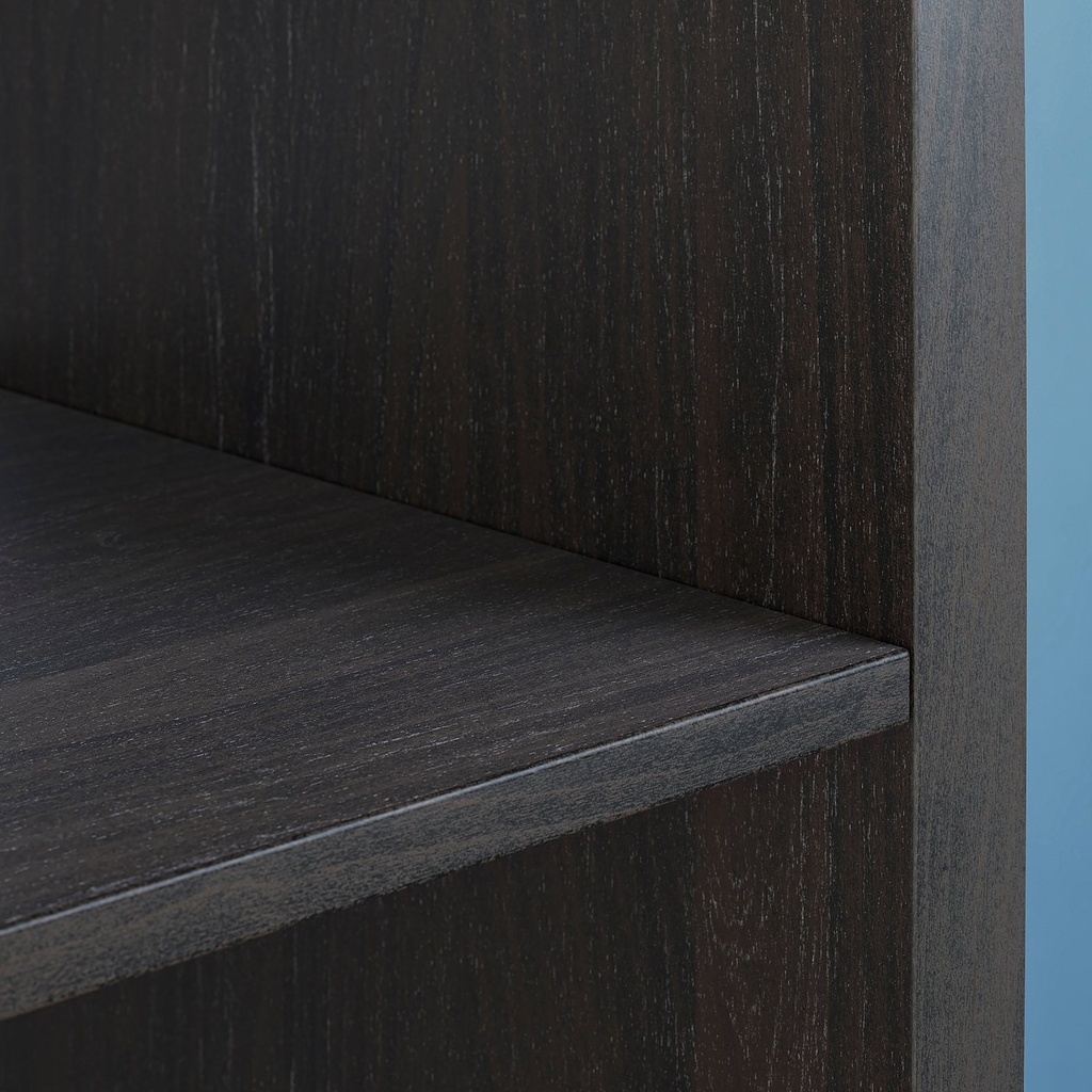 KALLAX Shelving unit - black-brown 147x147 cm - image 7