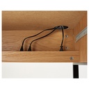 MICKE Desk - oak effect 73x50 cm - image 8