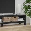 LACK TV bench - black-brown 160x35x36 cm - image 3