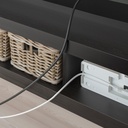 LACK TV bench - black-brown 160x35x36 cm - image 4