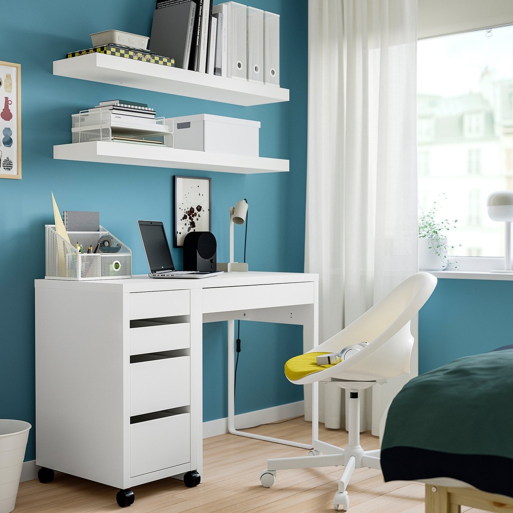 MICKE Desk - white 73x50 cm - image 2
