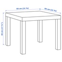 LACK Side table - white 55x55 cm - image 6