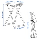 GUNDE Folding stool - black - image 7