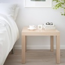 LACK Side table - white stained oak effect 55x55 cm - image 4