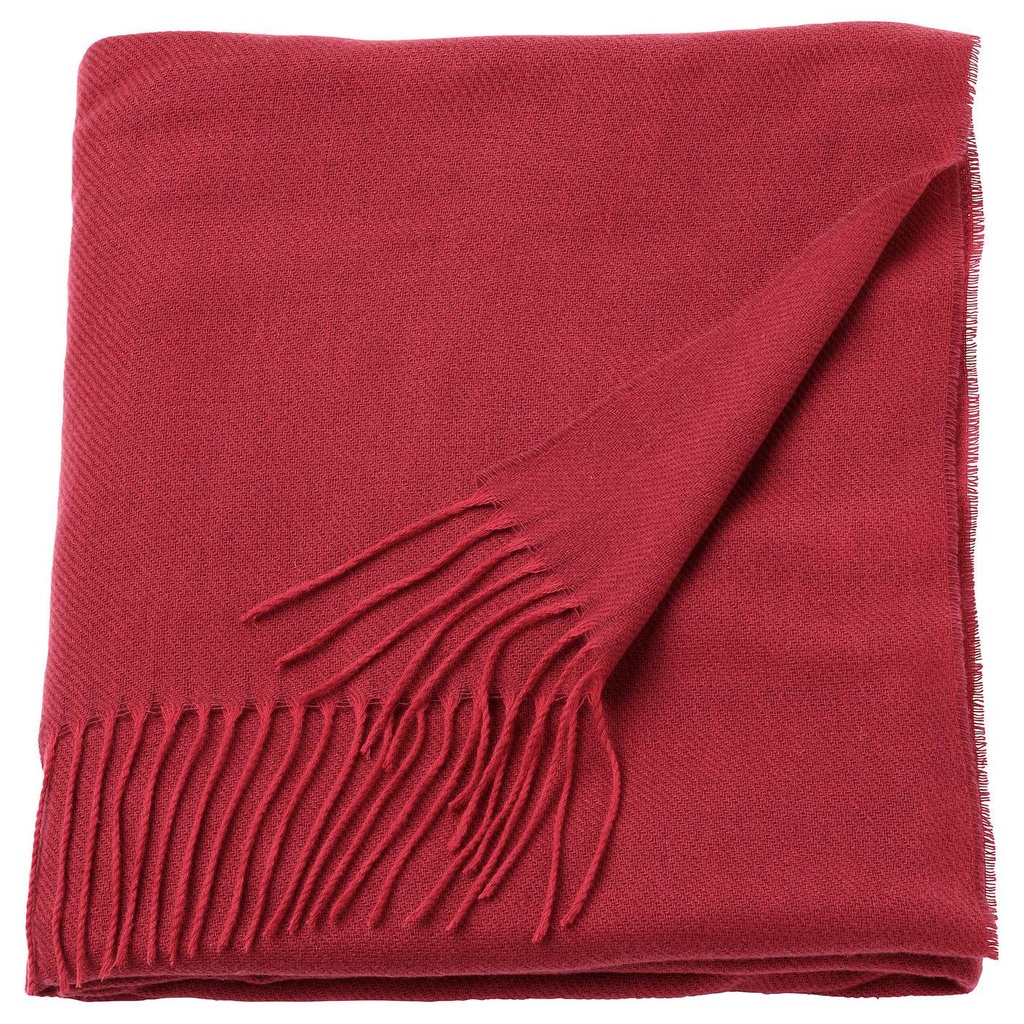 [80635125] KONVALJBUSKE Throw - red 51x67 "