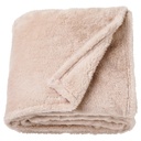 ROSTLÖNN Throw - light pink 130x170 cm