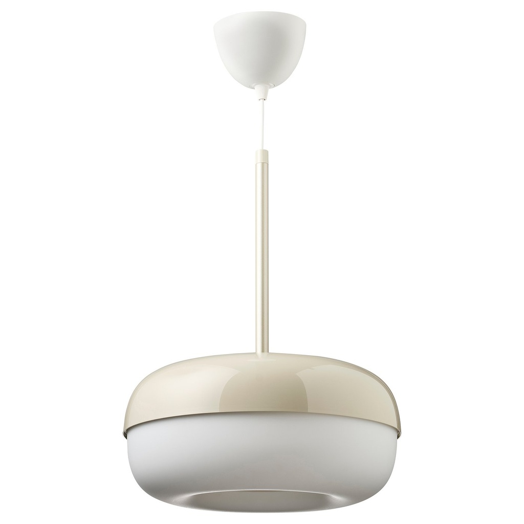 [60520903] BLÅSVERK Pendant lamp - beige 37 cm