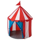 CIRKUSTÄLT Children's tent - red blue/white