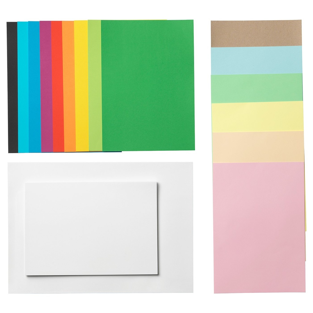 MALA Paper - mixed colours/mixed sizes