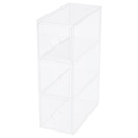 MOJAN Make-up storage with 3 drawers 8.5x17 cm
