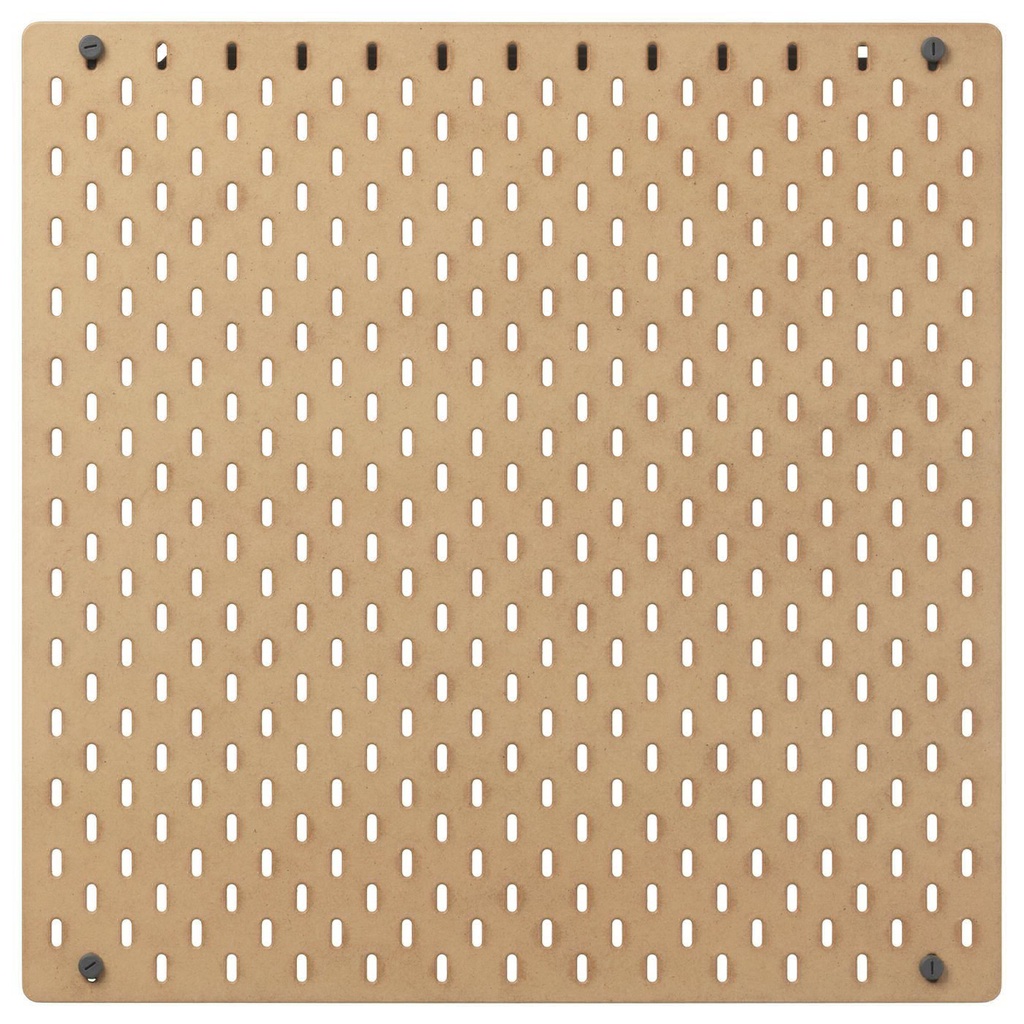 SKÅDIS Pegboard - wood 56x56 cm