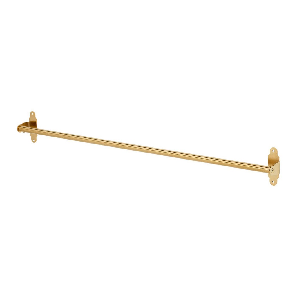 HULTARP Rail - polished/brass-colour 80 cm