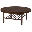 LISTERBY coffee table dark brown stained oak veneer - IKEA