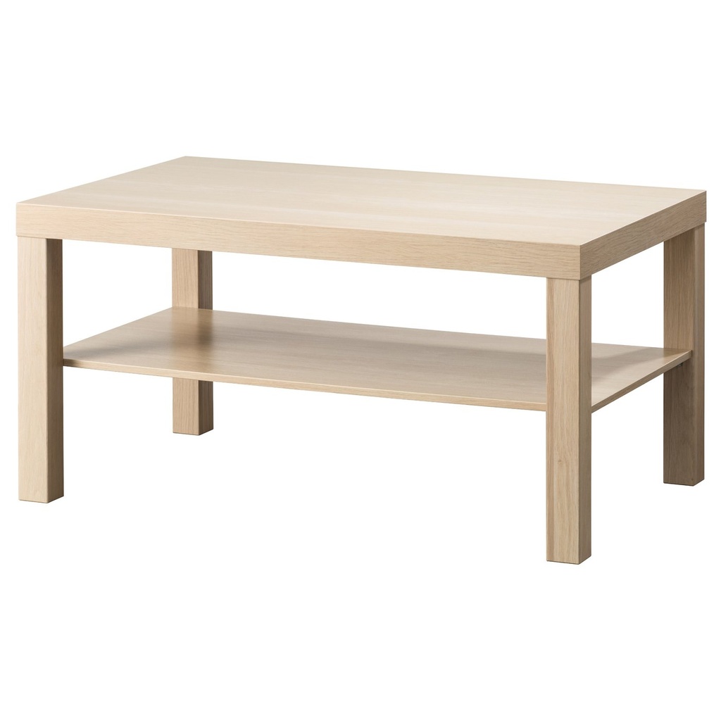 [50319029] LACK Coffee table - white stained oak effect 90x55 cm