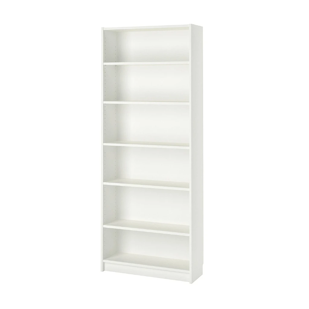 [00263850] BILLY Bookcase - 80x28x202 cm (White)