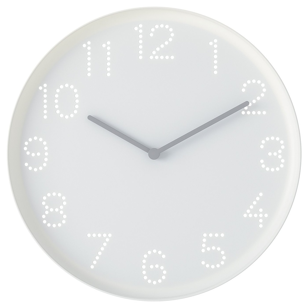 [30557078] TROMMA Wall clock - white 25 cm