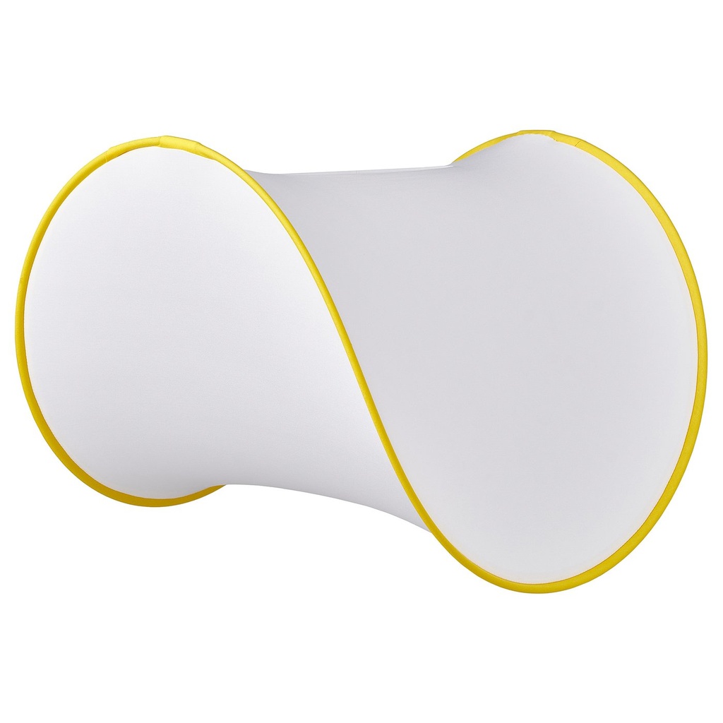 [70603865] GREJSIMOJS Pendant lamp shade - white/yellow 45 cm
