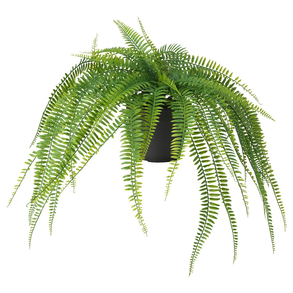 [10548631] FEJKA Artificial potted plant - in/outdoor hanging/fern 12 cm