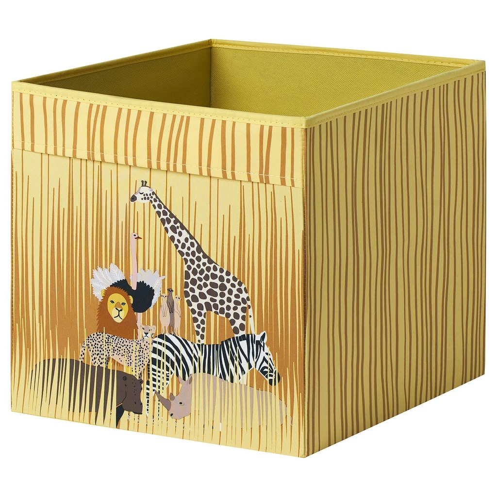 SANDLÖPARE Box - giraffe 33x38x33 cm