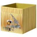 SANDLÖPARE Box - giraffe 33x38x33 cm