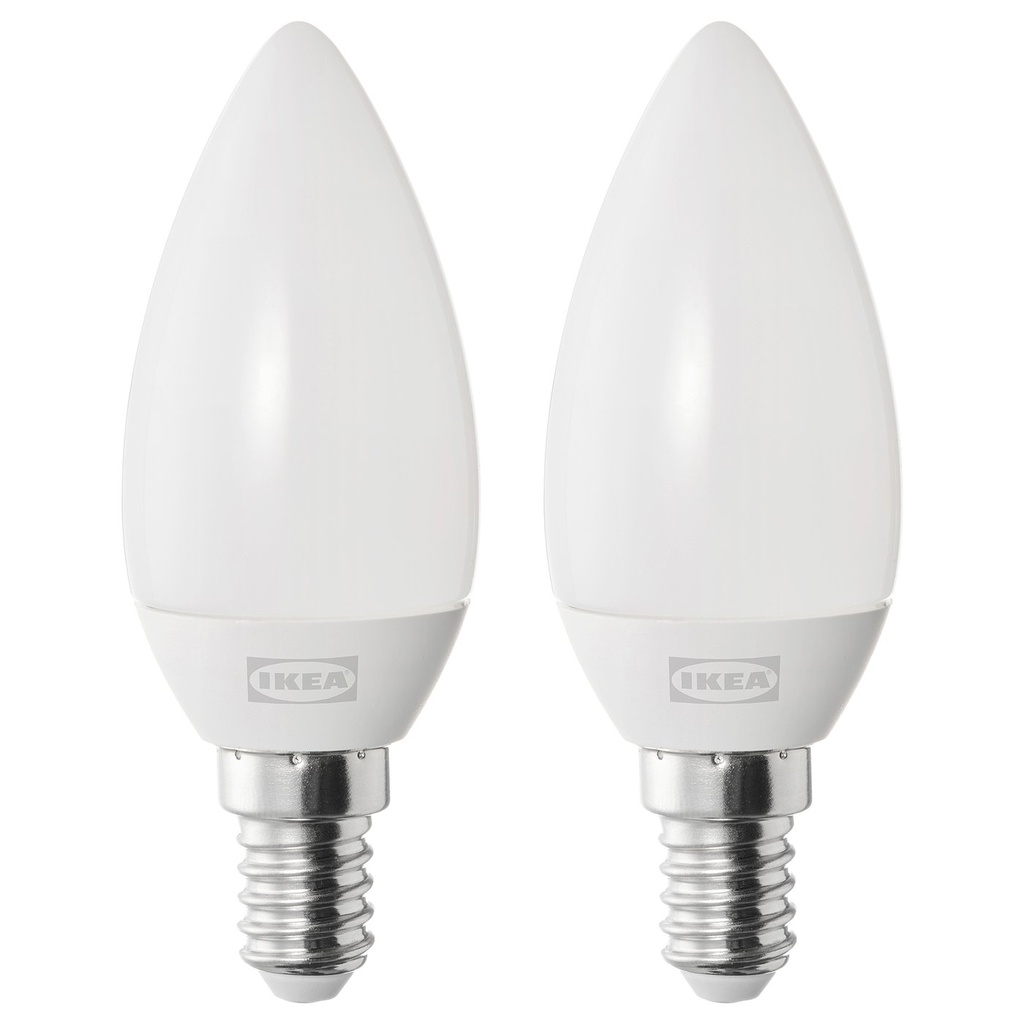 SOLHETTA LED bulb E14 250 lumen - chandelier/opal white