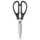 SVARTFISK Kitchen scissors - stainless steel/black