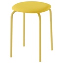 GULTARP Stool - light yellow/Remmarn yellow
