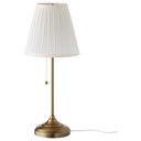 مصباح طاولة أرستيد - نحاسي/أبيض