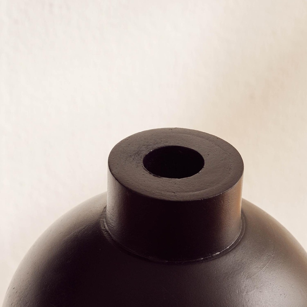 Raice Wooden Vase 14x14x14cm