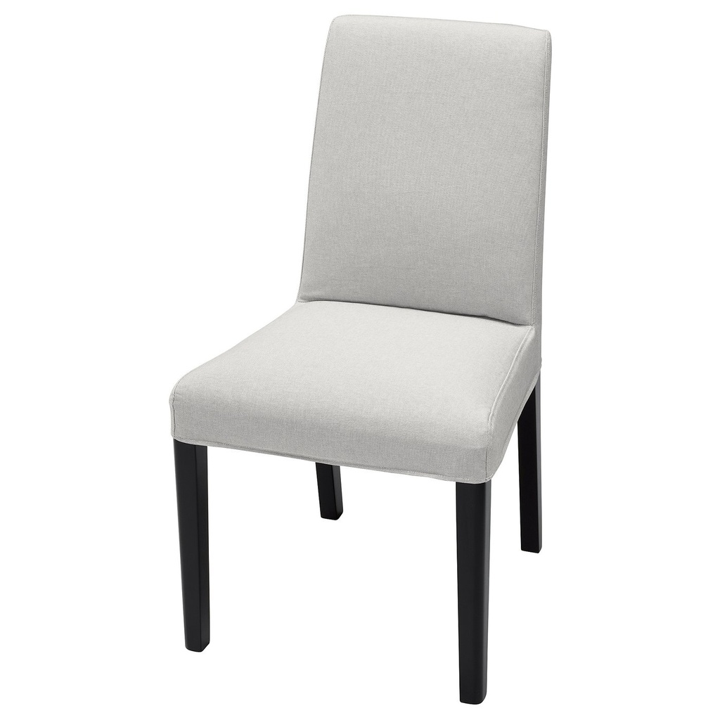 BERGMUND Chair - black/Orrsta light grey