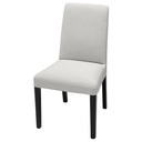 BERGMUND Chair - black/Orrsta light grey