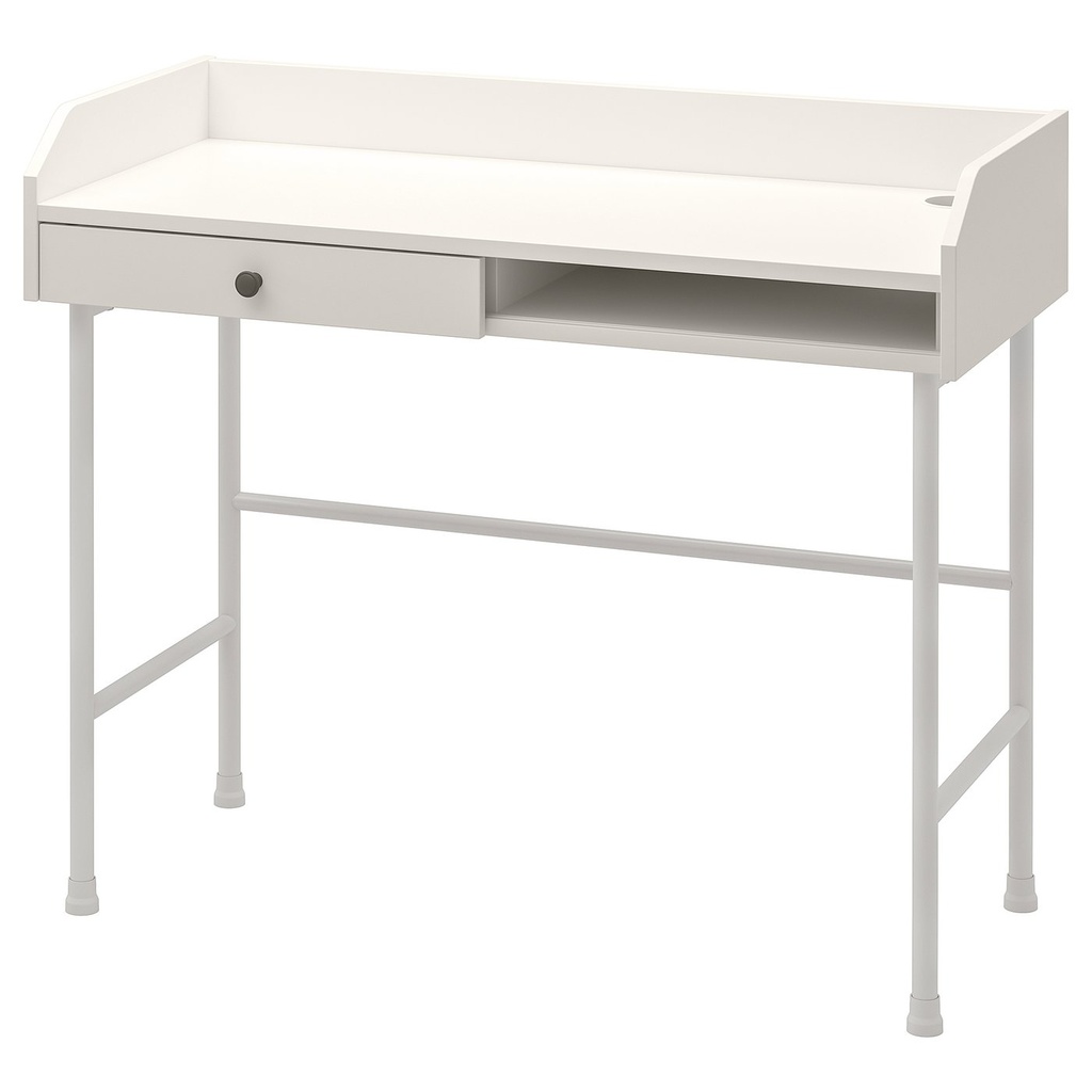 HAUGA Desk - white 100x45 cm