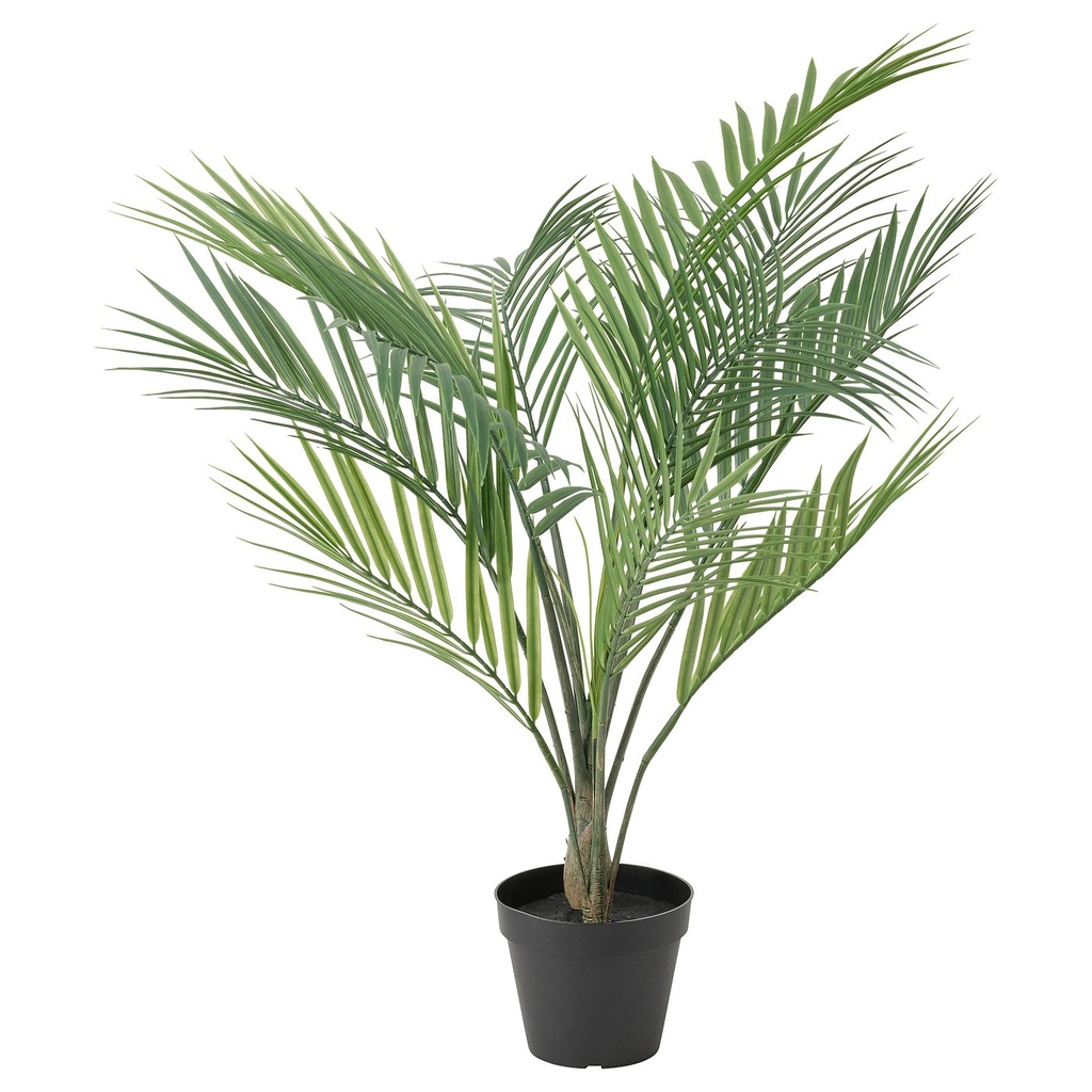 [00615225] FEJKA Artificial potted plant - in/outdoor Areca palm 12 cm