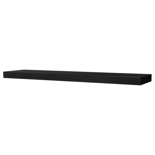 LACK Wall shelf - black 190x26 cm