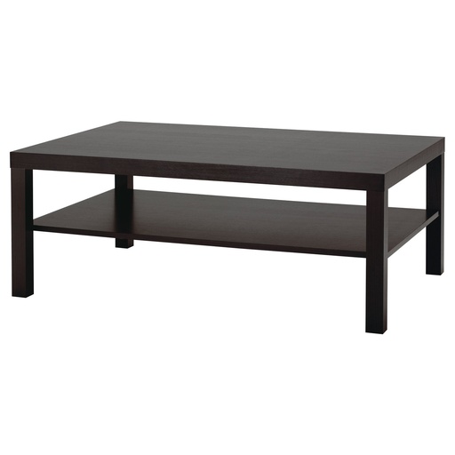 LACK Coffee table - black-brown 118x78 cm