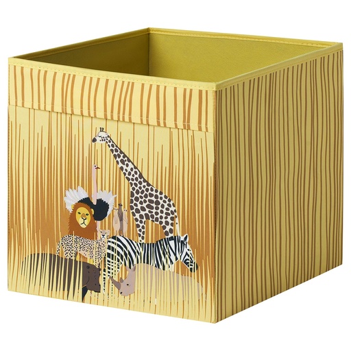 SANDLÖPARE Box - giraffe 33x38x33 cm