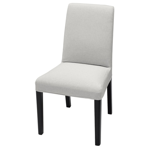 BERGMUND Chair - black/Orrsta light grey