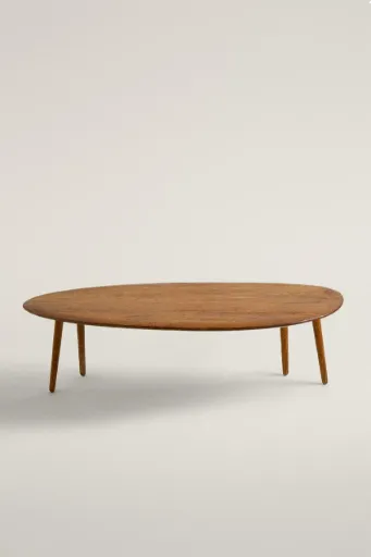 BEVELLED WOODEN COFFEE TABLE