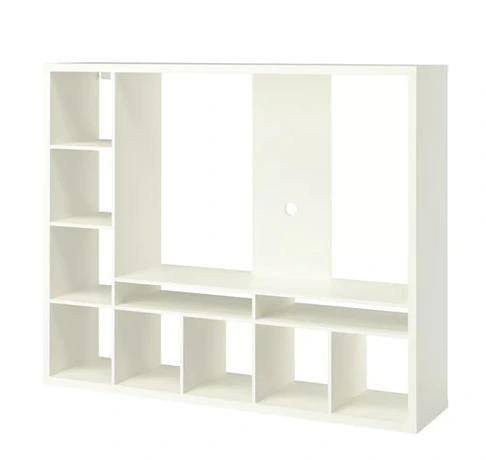 LAPPLAND TV storage unit - white 183x39x147 cm